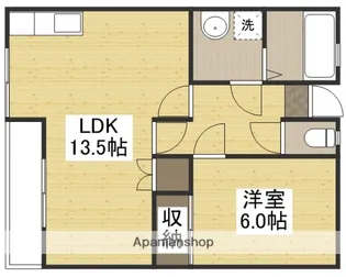 メゾン大森Ⅲ【2階】の間取り
