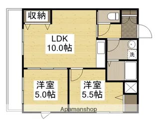 メゾン・マリアージュ【1階】の間取り