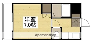 ラ・パルテール福富 壱番館【4階】の間取り