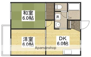 藤田コーポⅡ【1階】の間取り