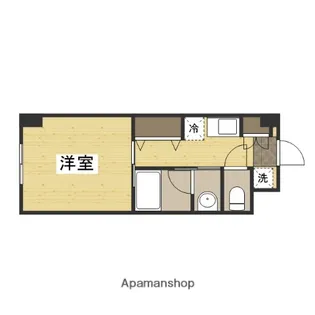アルファコンフォート岡山【712号室】の間取り