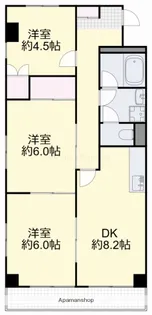 マンションIZUMI【2階】の間取り