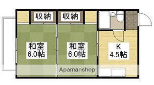 富田町共同ビル【313号室】の間取り