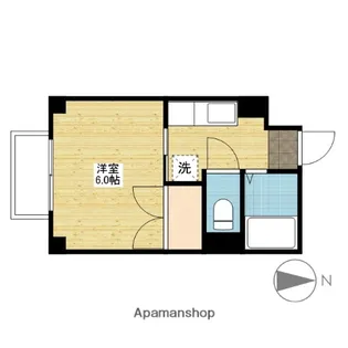 リバーサイド幸和【3階】の間取り