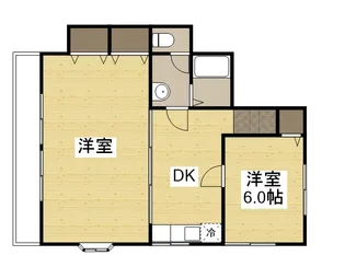 ファーレンハイトⅡ【202号室】の間取り