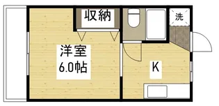 ホワイトメゾンブランセ【202号室】の間取り