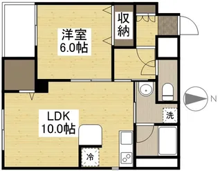 ジェムシティ表町ビル【3階】の間取り