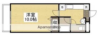 ピュアベルデ奥田本町【1階】の間取り