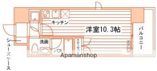 ルラシオン岡山野田屋町【5階】の間取り