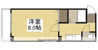 ビッグバーンズマンション清輝橋【2階】の間取り