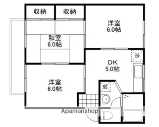 サンライズ【2階】の間取り
