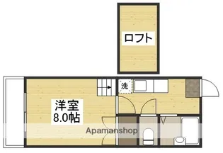 プレアール高島新屋敷【2階】の間取り