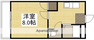 グリーンパーク賞田【303号室】の間取り