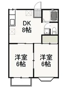 ベルエポック西片上【2階】の間取り