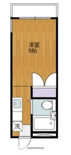 メゾン司B【2階】の間取り