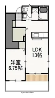 ファミーユ・ビボ E【1階】の間取り
