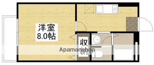 ラ イシュタール【1階】の間取り