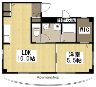 メゾン・ド・ジューヌ【101号室】の間取り