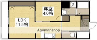 クレセール津島【2階】の間取り