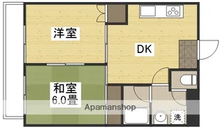 ラ・フィオーレⅠ【2階】の間取り