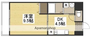 コザックス【4階】の間取り