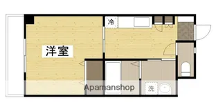 コザックス【5階】の間取り