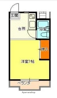 ホワイトメゾン学南6棟【2階】の間取り