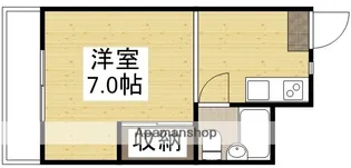 ホワイトメゾン学南6棟【102号室】の間取り