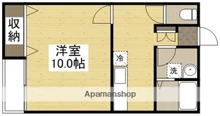 ロイヤル学南【101号室】の間取り