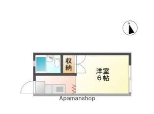 ハイツ梅【2階】の間取り