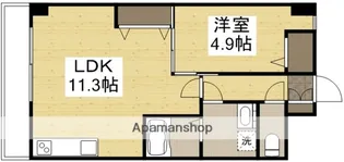 メゾン・ド・W【103号室】の間取り