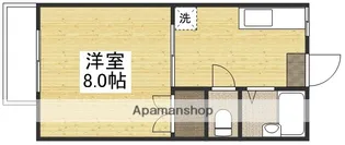 パールハイツB棟【2階】の間取り