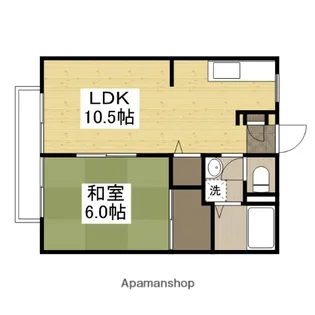 ハートピア5番館【2階】の間取り