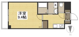 ノーブルハイム岡山【3階】の間取り