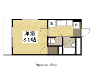 サンフラワー【102号室】の間取り