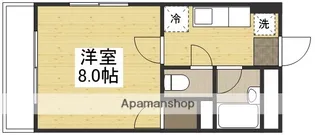 サンフラワー【202号室】の間取り