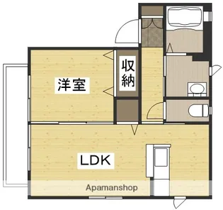 ピュアライフ A棟【2階】の間取り