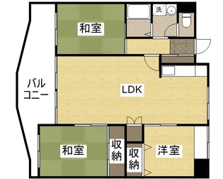 シャトレ・アン【2階】の間取り