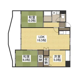 シャトレ・アン【302号室】の間取り
