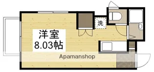 ミラハイツ伊島【3階】の間取り