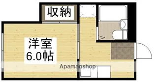 レクサス神田【302号室】の間取り
