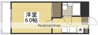 ビッグバーンズマンション横井B棟【405号室】の間取り