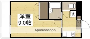 フローラ伊島【4階】の間取り