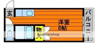 パークウェイ高島【3階】の間取り
