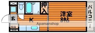 ラグゼ【408号室】の間取り