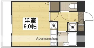 オーキッド青江【403号室】の間取り