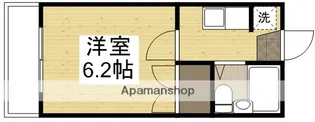 ルーエ旭川A棟【4階】の間取り