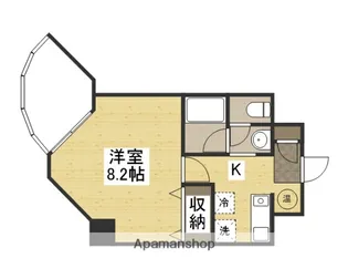 ルシェール【406号室】の間取り