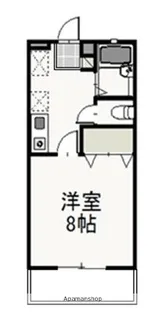 エステート富町【1階】の間取り