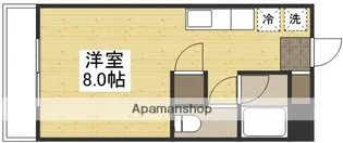 サンメゾン【102号室】の間取り
